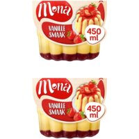 Een afbeelding van Mona Vanillepudding 450ml 2-pack