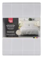 Tutti Mistral Home Dekbedovertrek grijze ruit 240x200cm