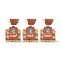 AH Roomboter karamel stroopwafels 3-pack
