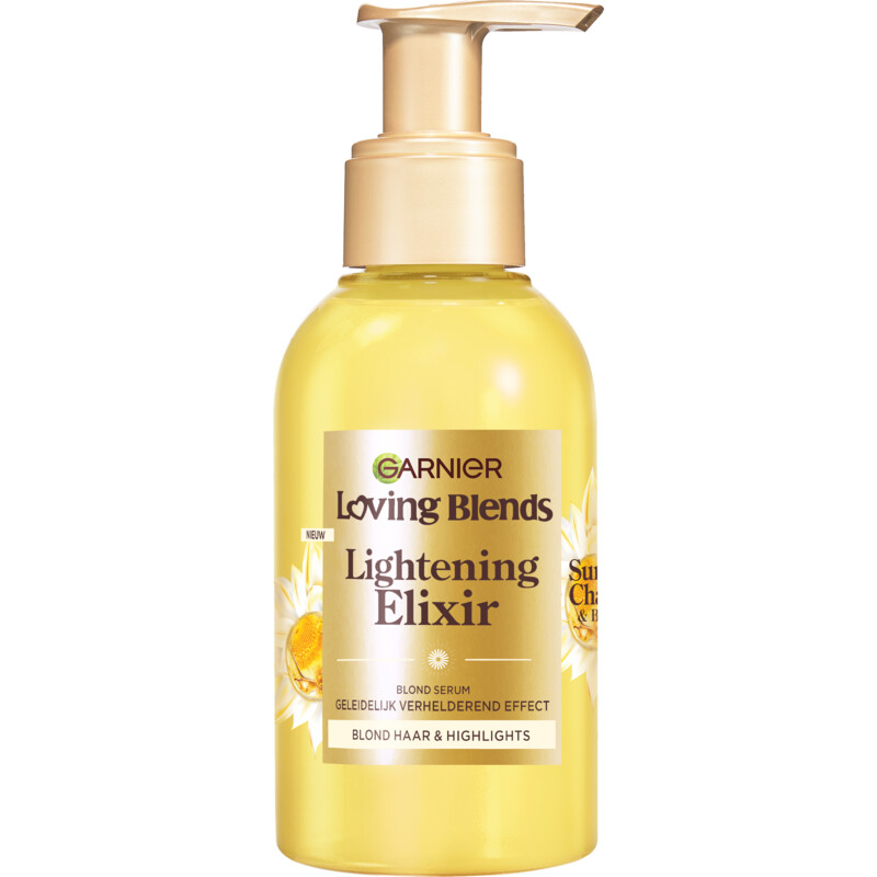 Een afbeelding van Loving Blends Sun-kissed chamomile lightening elixer