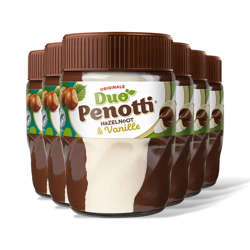 Duo Penotti Hazelnoot & Vanille 6-pack