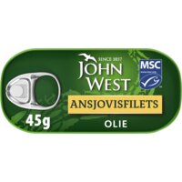 Een afbeelding van John West Ansjovisfilets olie