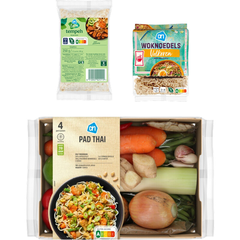 Een afbeelding van AH Vega Pad Thai Verspakket
