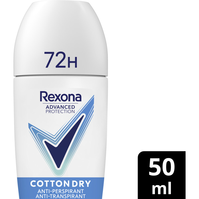 Een afbeelding van Rexona Dry cotton anti-transpirant roller