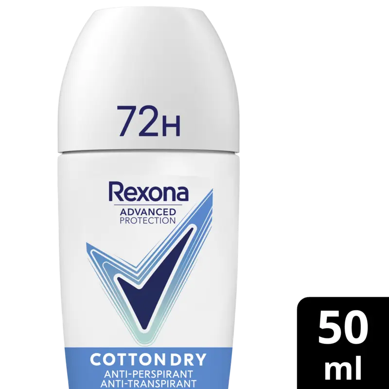 Rexona Dry cotton anti-transpirant roller