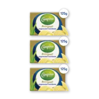 Campina Botergoud ongezouten roomboter 3-pack