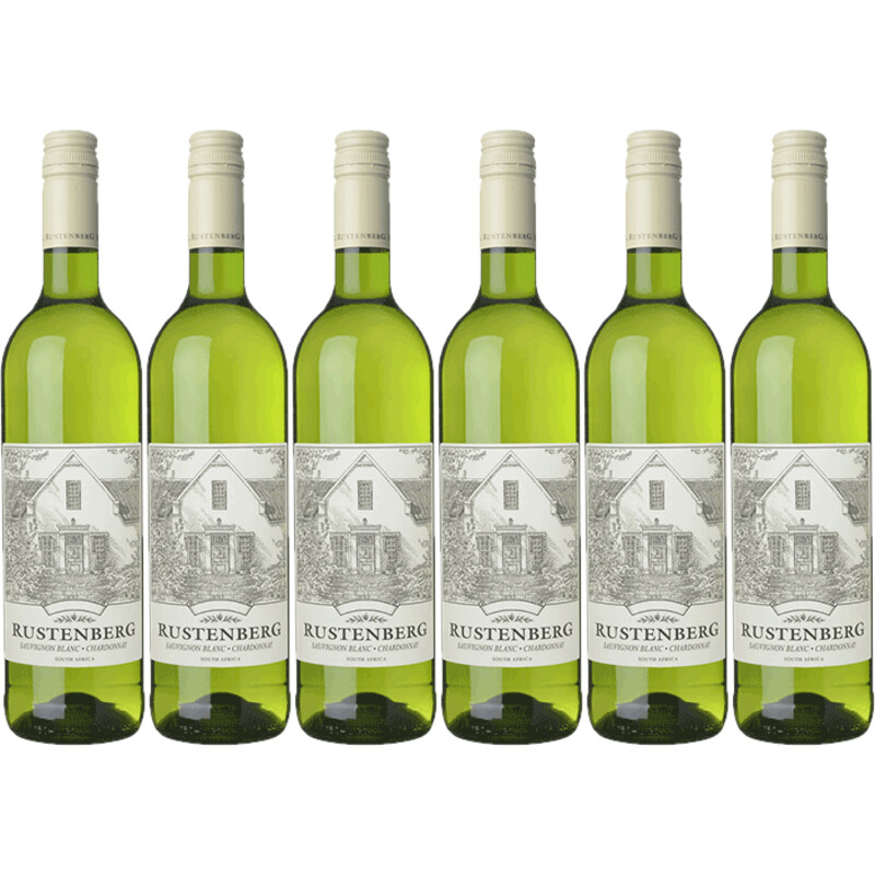 Een afbeelding van Rustenberg Sauvignon blanc chardonnay 6 flessen