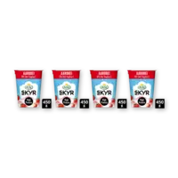 Arla Skyr aardbei yoghurt 0% vet 4-pack
