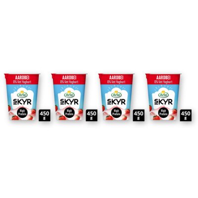 pdp-image-Arla Skyr aardbei yoghurt 0% vet 4-pack