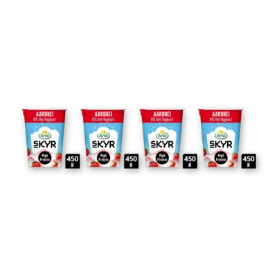 pdp-image-Arla Skyr aardbei yoghurt 0% vet 4-pack