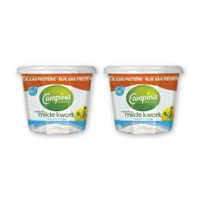 Campina Magere milde kwark naturel 2-pack