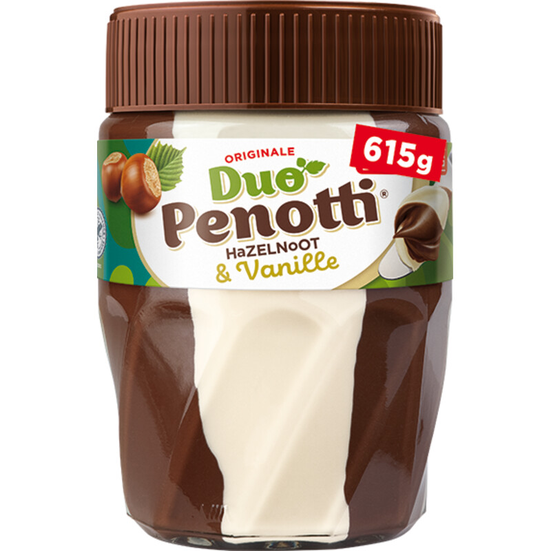 Een afbeelding van Duo Penotti Hazelnoot & vanille pasta