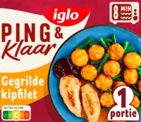 Iglo Ping & klaar gegrilde kipfilet