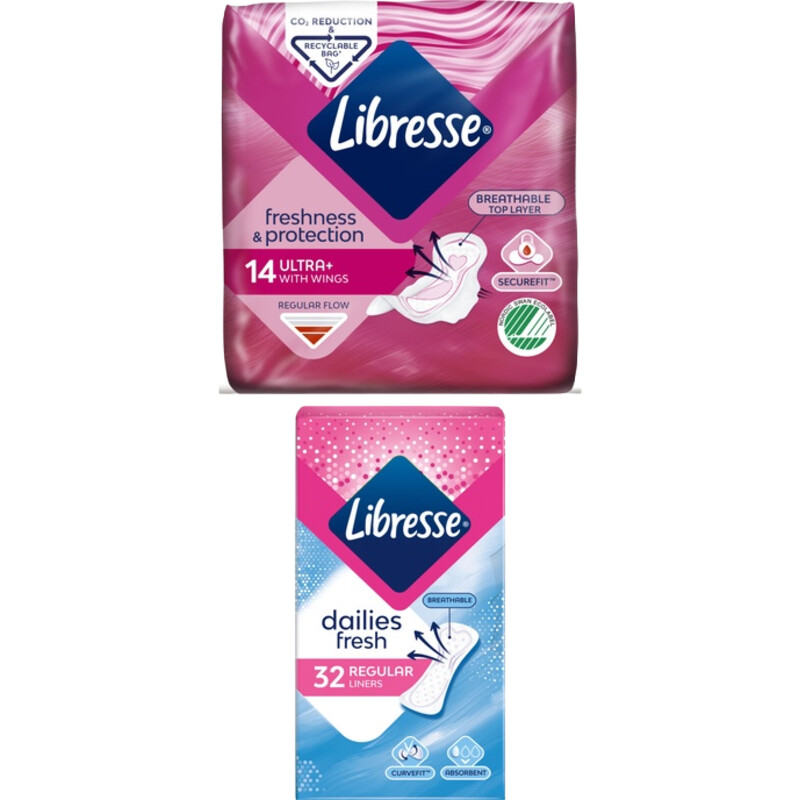 Een afbeelding van Libresse Inleg & Maandverband pakket