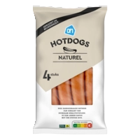AH Hotdogs naturel
