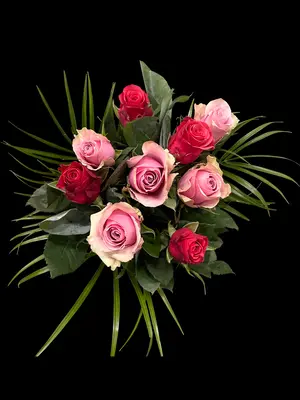 pdp-image-AH Rozenboeket rood roze