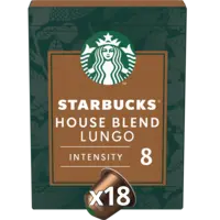 Starbucks Nespresso house blend lungo capsules
