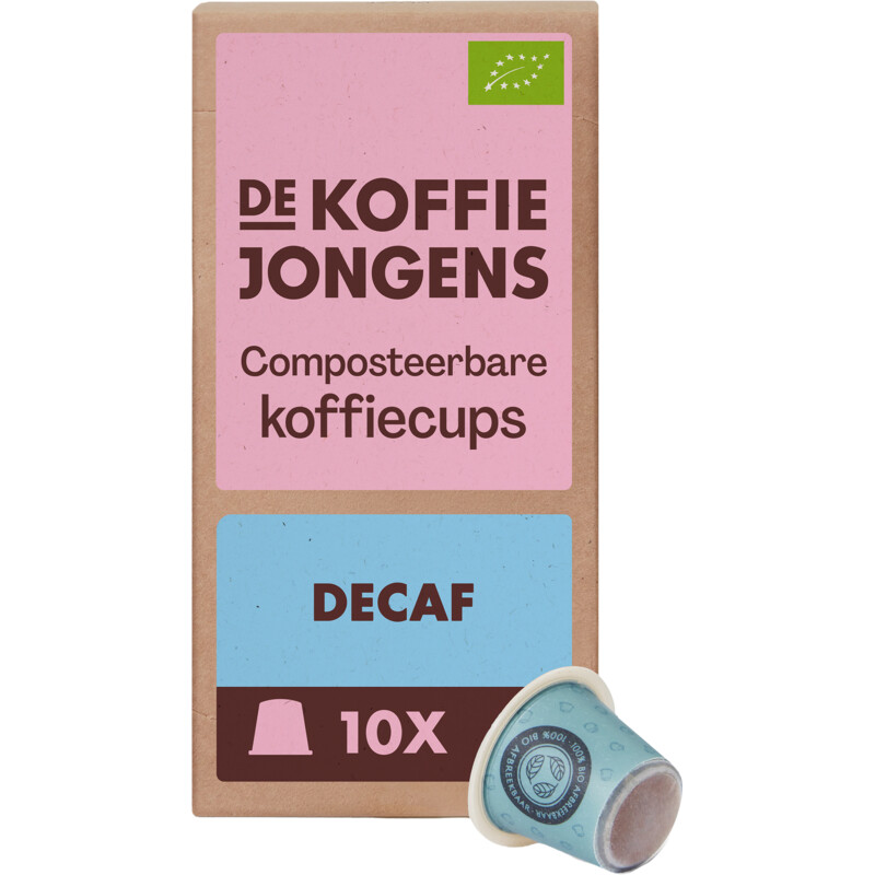 De Koffiejongens Decaf capsules