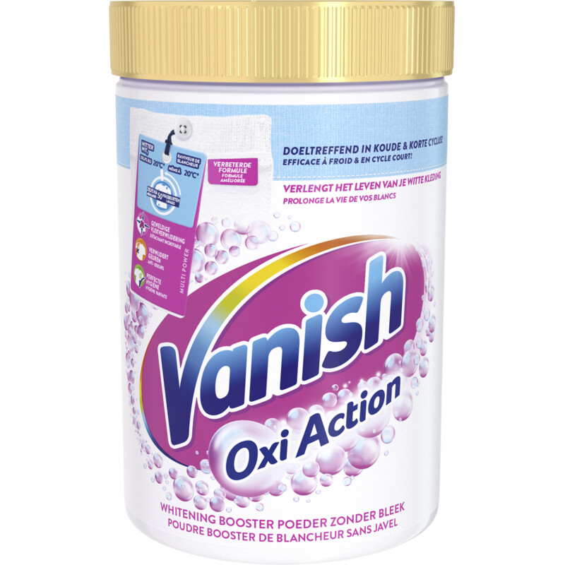 Een afbeelding van Vanish Vlekverwijderaar poeder voor witte was