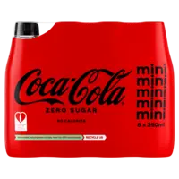 Coca-Cola Zero pet 8x25cl BEL