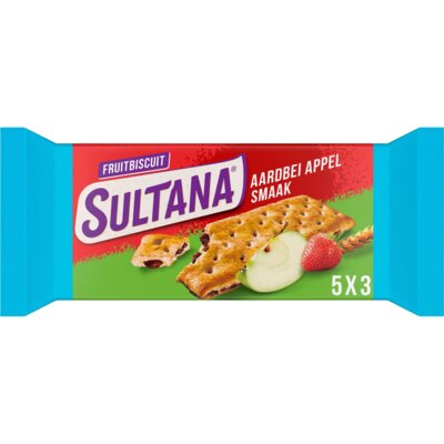 pdp-image-Sultana Fruitbiscuit aardbei 30% minder suiker