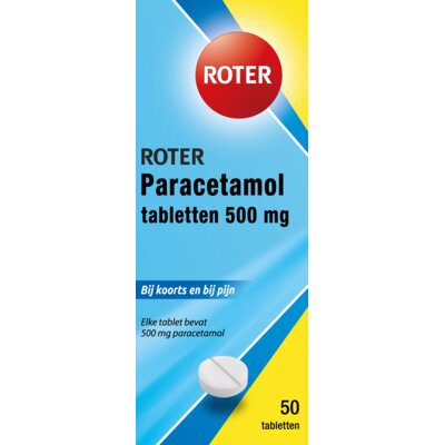 pdp-image-Roter Paracetamol 500 mg tabletten