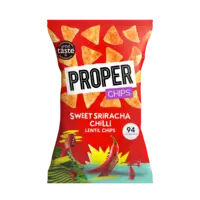Proper Sweet Sriracha Chilli Lentil Chips