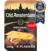 Een afbeelding van Old Amsterdam Original 48+ plakken voordeelverpakking