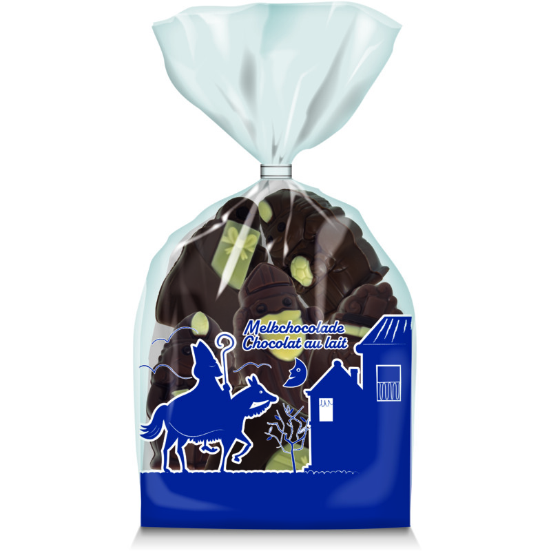 Een afbeelding van Sinterklaas figuren melk décoré bel