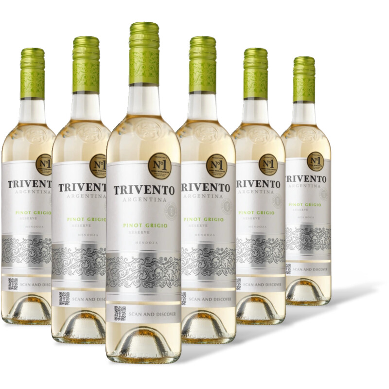 Trivento Pinot grigio 6 flessen