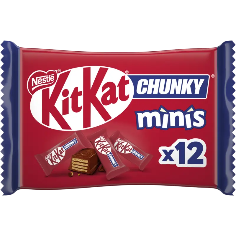 Kitkat Chunky mini melkchocolade uitdeelzak