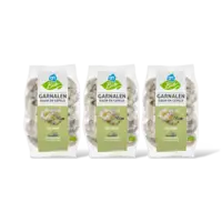 AH Biologisch Garnalen rauw en gepeld 3 pack