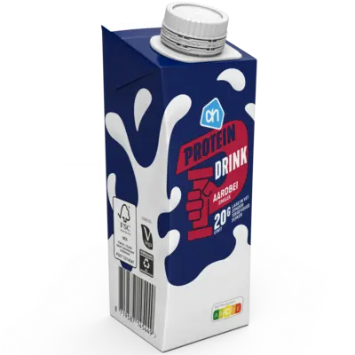pdp-image-AH Proteïne drink aardbei smaak