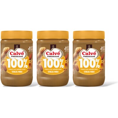 pdp-image-Calvé Pindakaas 100% pinda's grof 3-pack