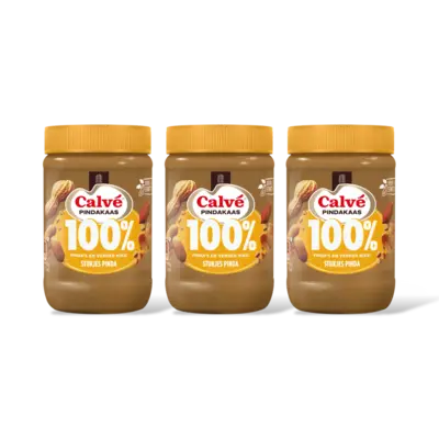pdp-image-Calvé Pindakaas 100% pinda's grof 3-pack