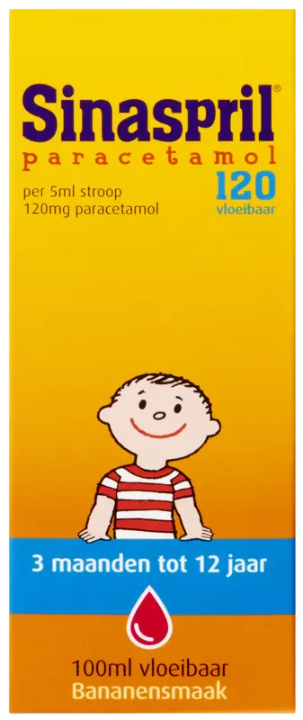 Paracetamol vloeibaar 120 mg