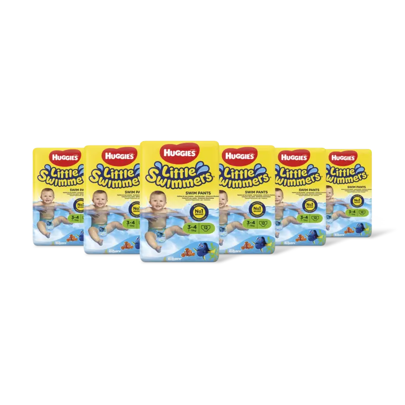Little swimmers maat 3-4 6-pack
