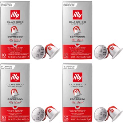 pdp-image-illy Classico espresso capsules 4-pack