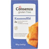 Een afbeelding van Consenza Kaassouffle bio glutenvrij