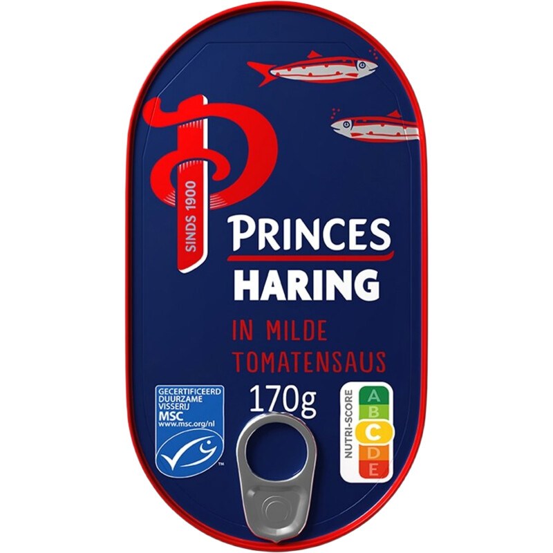 Princes Haring in milde tomatensaus