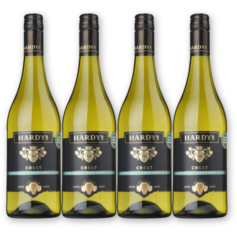 Hardys Hardys Chard Sauv Blanc 4 flessen
