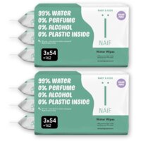 Naïf Baby & kids waterdoekjes 3-pack 2-pack