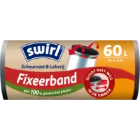 Swirl Vuilniszakken met fixeerband 60 liter