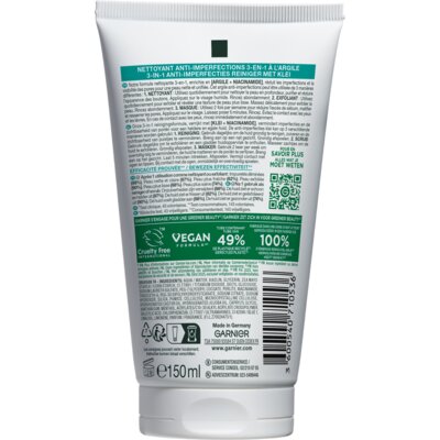 pdp-image-Garnier Pureactive 3-in-1 klei gezichtsmasker