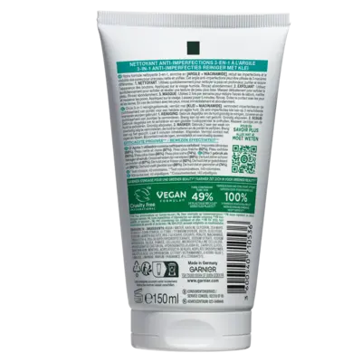pdp-image-Garnier Pureactive 3-in-1 klei gezichtsmasker