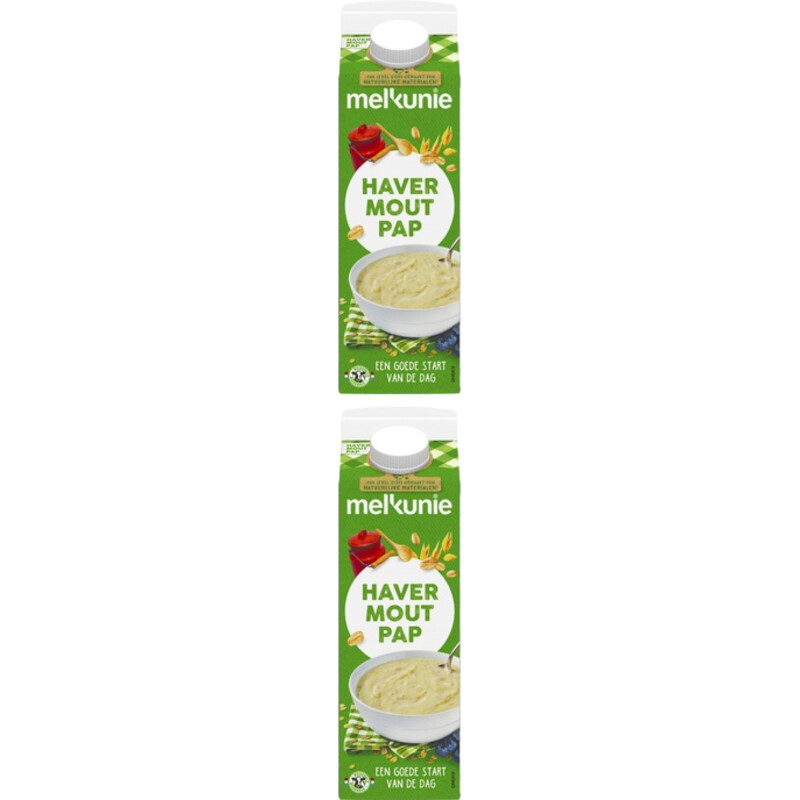 Een afbeelding van Melkunie Havermoutpap 2-pack