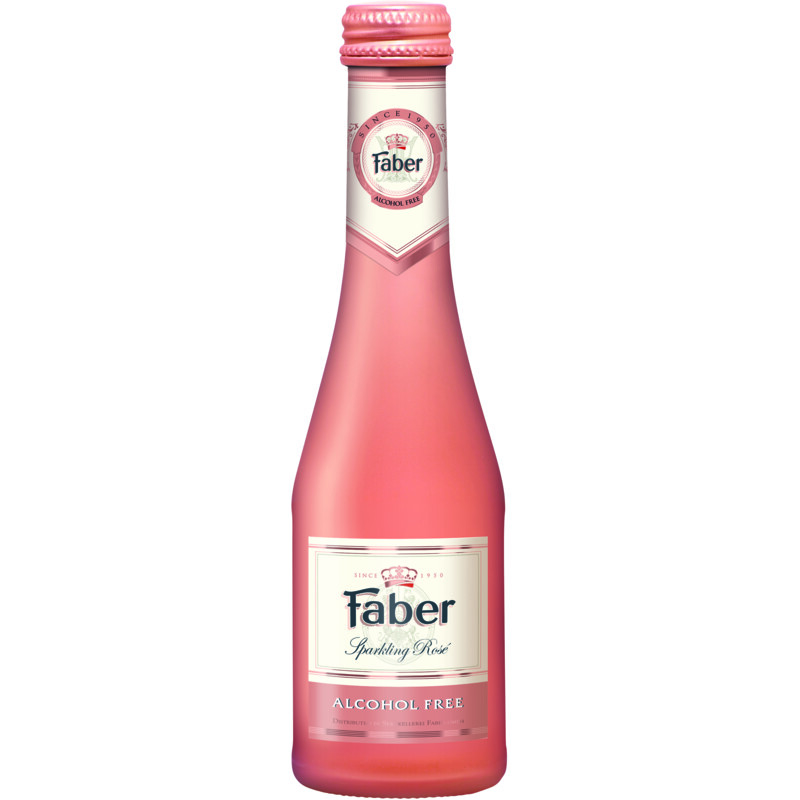Een afbeelding van Faber Sparkling rosé alcoholvrij