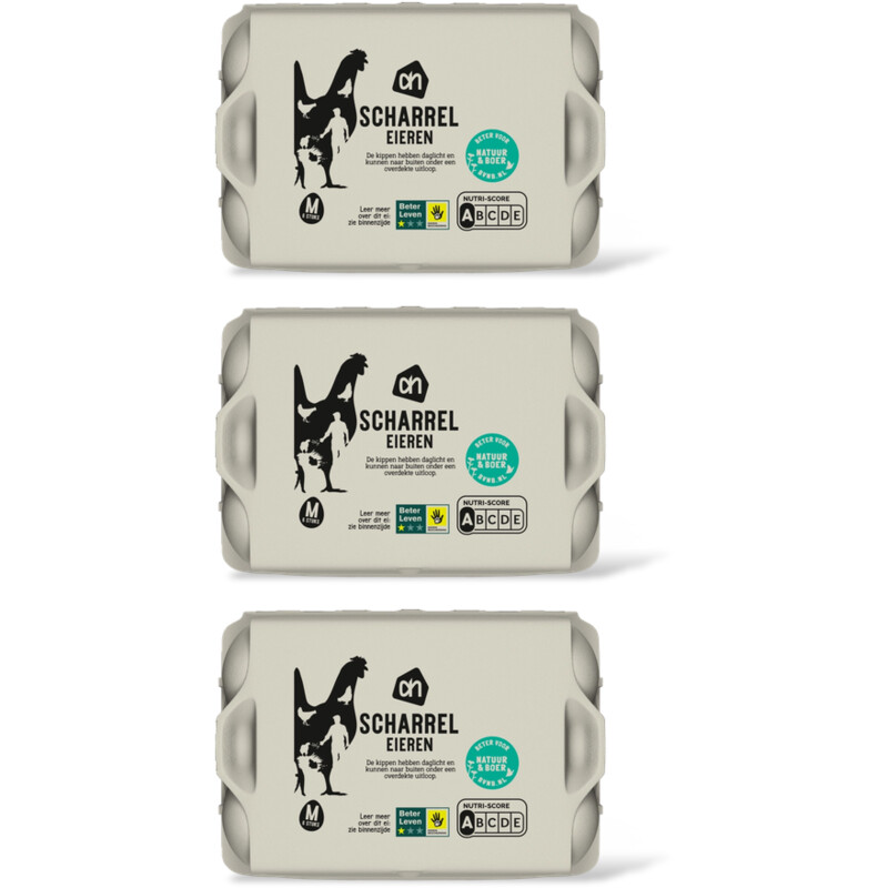 AH Scharreleieren M 3-pack