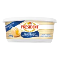 Président Roomboter ongezouten