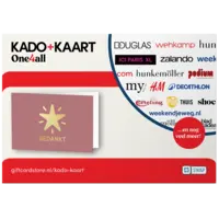 Kado + kaart bedankt e-gift 10 euro